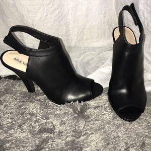 Nine West black heels